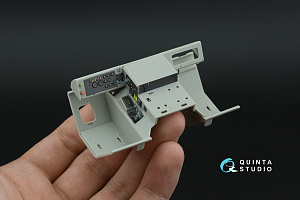 HEMTT A2 Family 3D-Printed & coloured Interior on decal paper (Trumpeter) (with 3D-printed resin parts) 
