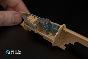 MiG-21MF (Gorkiy plant) 3D-Printed & coloured Interior on decal paper (RFM) (with 3D-printed resin parts)