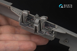 Yak-28P 3D-Printed & coloured Interior on decal paper (Bobcat) (with 3D-printed resin parts)