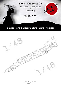 McDonnell F-4E Phantom II National Insignia (designed be used with Meng Models kits)