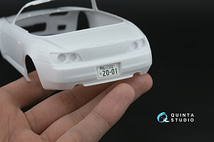 Honda S2000 AP1  3D-Printed & coloured Interior on decal paper (Tamiya) (with metal sticker parts)