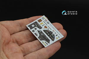 Hs 123A-1 late/Hs 123B 3D-Printed & coloured Interior on decal paper (ICM)