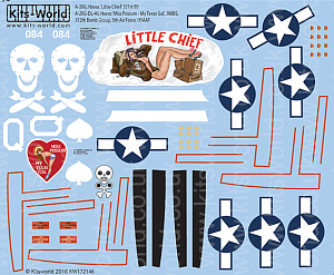 Decal 1/72 Douglas A-20 Havocs A-20G (Kits-World)