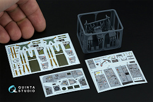 Tornado GR.1 3D-Printed & coloured Interior on decal paper (Revell) (with 3D-printed resin parts)