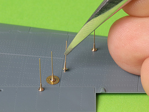 Aircraft detailing sets (brass) 1/48 Focke-Wulf Fw-190A-6-A7/R11 Nightfighter - FuG217 "Neptun" antennas