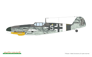 Model kit 1/72 Limited Edition AFRIKA - Messerschmitt Bf 109 (Dual Combo) (Eduard kits)
