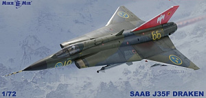 Model kit 1/72 Saab J-35F Draken (Mikro-Mir) (damaged box)
