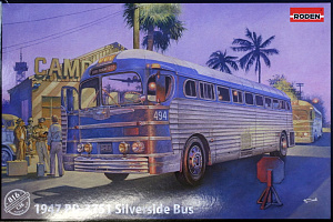 Model kit 1/35 PD-3701 'Silverside' Bus, 1947 (Roden)