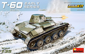 Model kit 1/35 Soviet T-60 EARLY SERIES (MiniArt)