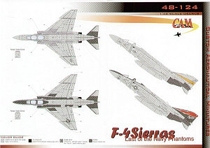 Decal 1/48McDonnell F-4S Phantoms (2) (CAM)