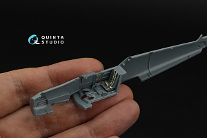 Bf 109K-4 3D-Printed & coloured Interior on decal paper (Eduard)