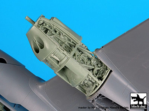 Additions (3D resin printing) 1/48 Lockheed P-38F/G Lightning engines x 2 (designed to be used with Tamiya kits) 
