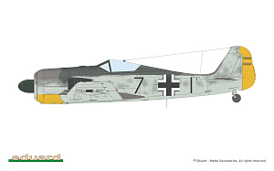 Model kit 1/48 Focke-Wulf Fw-190A-3 The Weekend edition (Eduard kits)