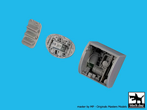 Additions (3D resin printing) 1/72 Grumman E-2C Hawkeye radar and electronics (designed to be used with Hasegawa kits) 