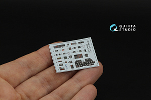 P-47N-1 Thunderbolt 3D-Printed & coloured Interior on decal paper (Miniart)