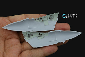 Blackburn Buccanneer S.2B Early 3D-Printed & coloured Interior on decal paper (Airfix)