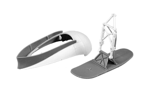 Additions (3D resin printing) 1/48      Bristol Blenheim Mk.II 'Finish AF' Retractable Ski Undercarriage