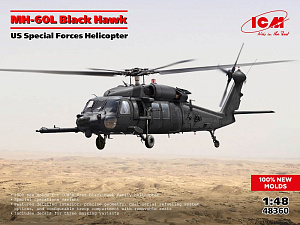 Model kit 1/48 Sikorsky MH-60L Black Hawk (ICM)