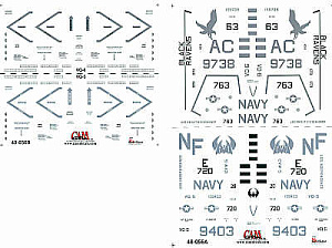 Decal 1/48 Lockheed S-3A Shadow (2) (CAM)