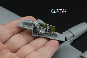P-38G Lightning 3D-Printed & coloured Interior on decal paper (Hasegawa)