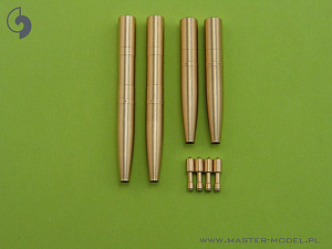 Aircraft detailing sets (brass) 1/32 Supermarine Spitfire revised wing (Mk.21/24)- Hispano 20mm cannons in fairings 