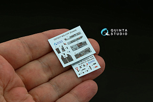 MiG-21PF 3D-Printed & coloured Interior on decal paper (Eduard)