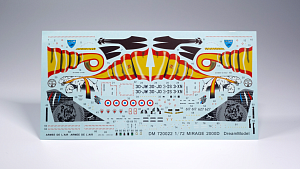 Model kit 1/72 Dassault Mirage-2000D (Dream Model) 