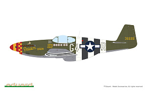 Model kit 1/32 North-American P-51B Mustang (HYBRID Edition) (Eduard kits)