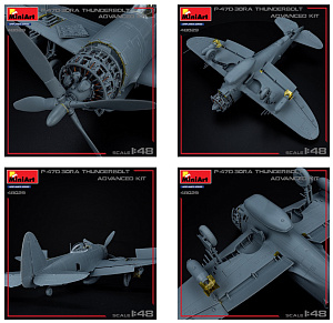 Model kit 1/48 P-47D-30RA Thunderbolt (ADVANCED KIT) (MiniArt)
