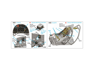 Spitfire Mk.VIII 3D-Printed & coloured Interior on decal paper (Airfix)