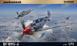 Model kit 1/72 Messerschmitt Bf-109G-6 (Eduard kits) (damaged package)