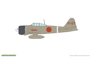 Model kit 1/48 TORA TORA TORA! Limited edition kit of the Japanese WWII naval fighter (Eduard kits)