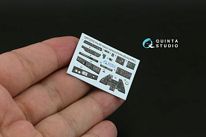 Ka-50 (black panels) 3D-Printed & coloured Interior on decal paper (HobbyBoss/ARK) (with 3D-printed resin parts)