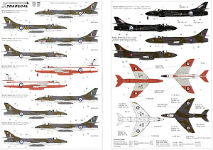 Decal 1/48 Hawker Hunter F.6 (Xtradecal)