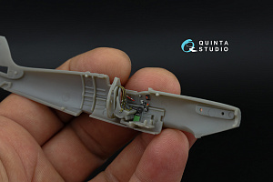 Spitfire Mk.Vc 3D-Printed & coloured Interior on decal paper (Airfix)