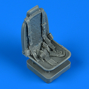 Additions (3D resin printing) 1/32 Douglas A-1D/A-1H/AD-6 Skyraider seat with safety belts (designed to be used with Trumpeter and Zoukei-Mura kits)