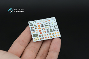Humvee family 3D-Printed & coloured Interior on decal paper (ICM)