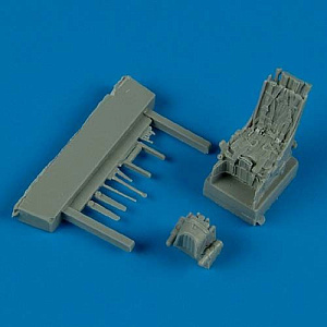 Additions (3D resin printing) 1/72 Sukhoi Su-27 ejection seat with safety belts
