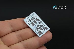 F-16I SUFA 3D-Printed & coloured Interior on decal paper (GWH) (Small version)