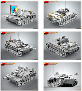 Model kit 1/72 Sturmgeschutz/StuG.III Ausf.G Feb 1943 (MiniArt)