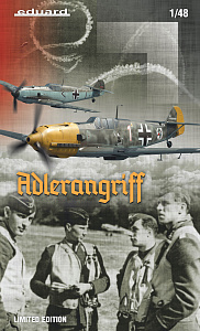 Model kit 1/48 ADLERANGRIFF (DOUBLE kit) Messerschmitt Bf-109E (Eduard kits)