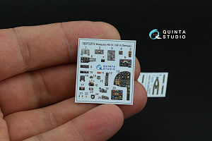 DH Mosquito FB Mk.VI/NF Mk.II 3D-Printed & coloured Interior on decal paper (Tamiya)