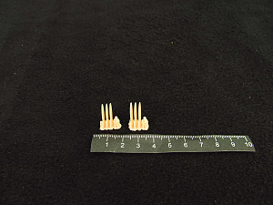 Additions (3D resin printing) 1/72 Bristol Blenheim propeller set (designed to be used with Airfix kits)