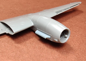 Additions (3D resin printing) 1/72 Messerschmitt Me-410A-1/U-2 & U4 exhausts (designed to be used with Airfix kits)