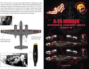 Decal 1/48 Douglas A-26B Invader (2) (Bombshell)