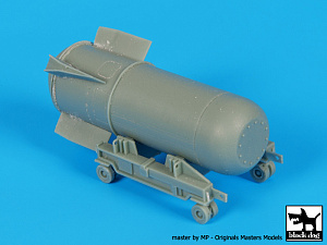 Additions (3D resin printing) 1/72 ATOM BOMB MK.53/B-53(Blackdog)  