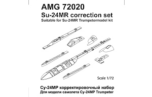 Additions (3D resin printing) 1/72 AP-402M panoramic camera and Aist-M television reconnaissance equipment Su-24MR