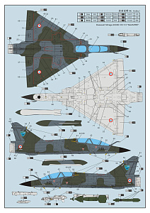 Model kit 1/72 Dassault Mirage-2000D (Dream Model) 