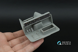 KrAZ-6322 3D-Printed & coloured Interior on decal paper (Takom) (with 3D-printed resin parts)