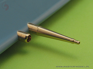 Aircraft detailing sets (brass) 1/32 Supermarine Spitfire E wing early - Hispano 20mm and .50cal in fairings 